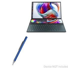 BoxWave Stylus Pen Compatible with ASUS ZenBook Duo (UX48) (Stylus Pen FineTouch Capacitive Stylus, Super Precise Stylus Pen for ASUS ZenBook Duo (UX48) - Lunar Blue