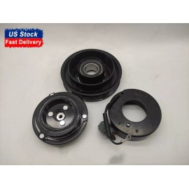 YJ-REMOULD AC Compressor Clutch Kits Pulley Coil For 2010 - 2013 MAZDA 3 2.3L 2.5L HS18