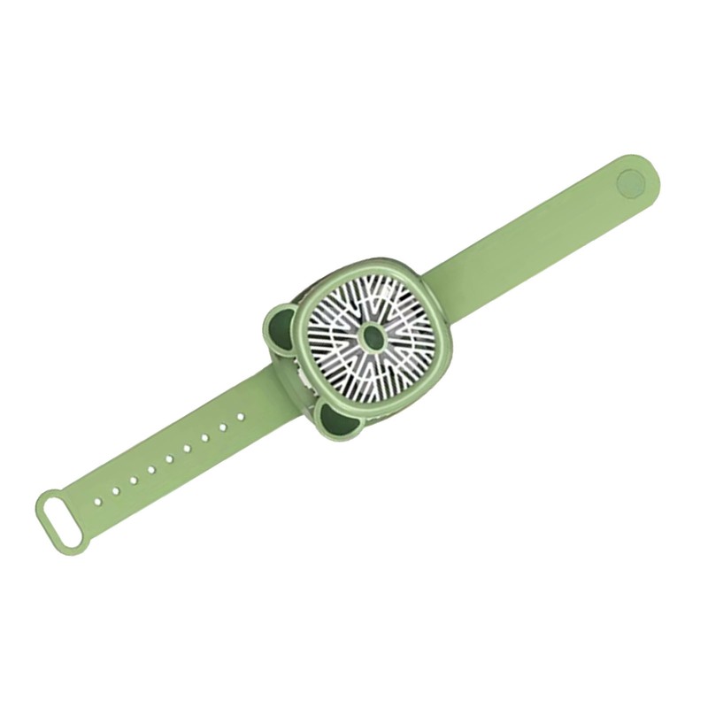 Mini Fan Watch USB Charging Rechargeable 3 Gear Portable Wrist