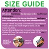 OKKIC Glow-in-The-Dark Dog Muzzle, Basket Muzzle for Small Medium Large