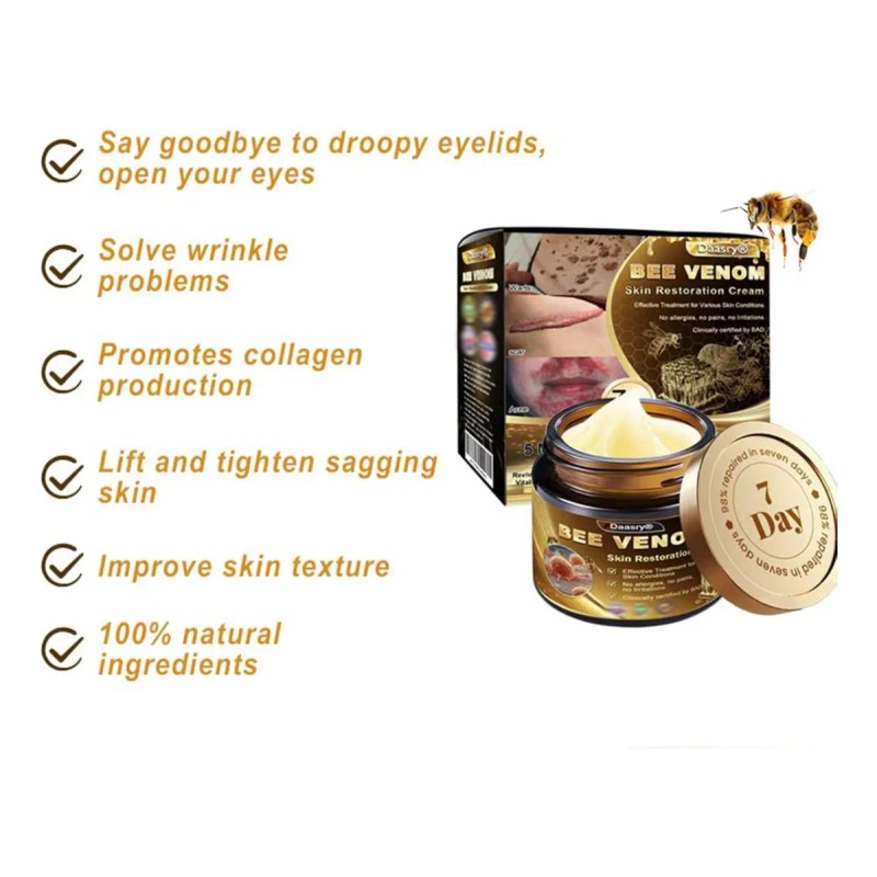 Crema Para Tratamiento Piel Daasry Bee, Restauración Piel2
