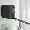 Puch Free Retractable Clotheslines Invisible Wall Mounted Hanger with Adjustable