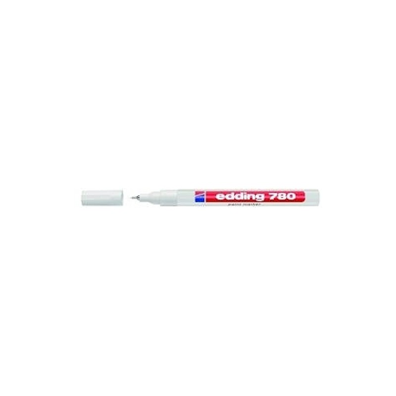 Edding 780 Paint Marker, 0.8 mm, White, Paint Marker