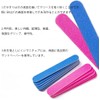 100 Pieces 2.0 inches (5 cm) Portable Disposable Nail File,