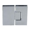 C.R. LAURENCE V1E180CH CRL Chrome Vienna 180 Series Glass-to-Glass Hinge