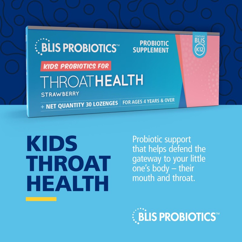 BLIS BLIS ThroatHealth K12 + Kids ThroatHealth K12