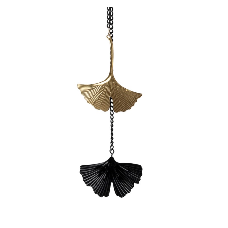 formano Decorative Window Hanger Garland Ginko 60 cm Metal Mobile