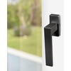 Gedotec Aluminium door fitting, window handle, anthracite, window olive on