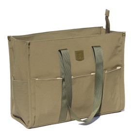 ESVAN Utility Tote Bag with Zip Top Waterproof Teacher Tote Bag for Teacher Work Women Beach (E2)