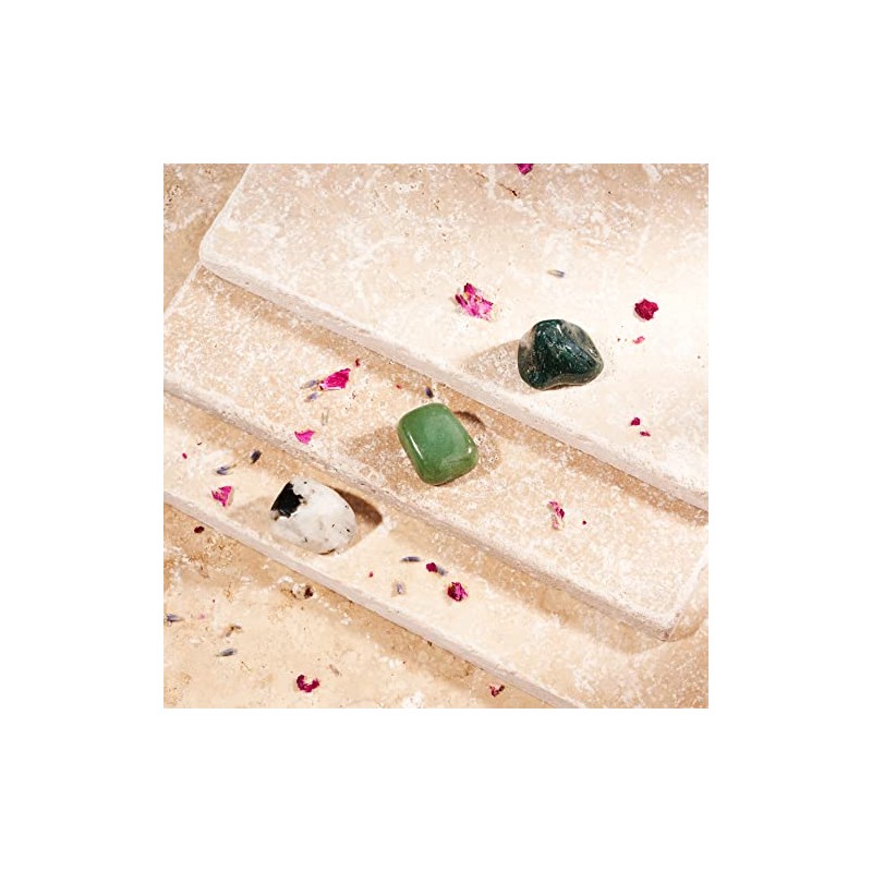 Natural "Crystals for New Beginnings" Tumble Stone Set Reiki Charged