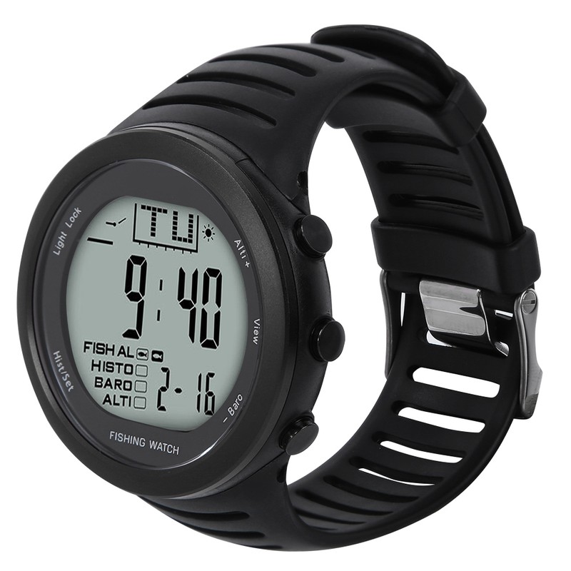 Outdoor Multifunction Waterproof Fishing Air Pressure Watch Altimeter Altitude Barometric