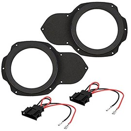 Sound-way Spacer rings adapters kit for 165mm 6.5" speakers for VW Volkswagen Passat