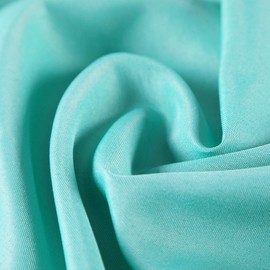 Cloth Napkins 17x17 inch Washable Polyester Dinner Napkins Soft Table Napkins for Wedding Party Dining Banquet(Turquoise,12PCS)