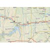 Montana Physical Map - 16.5 x 26.5 Inches - Paper