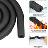 BEASAFY 1.8 m Pipe Insulation Rubber, Pipe Insulation Foam, Black