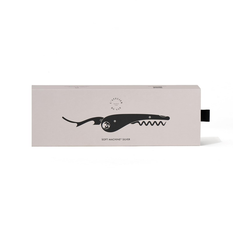 L'Atelier du Vin – Soft Machine Silver – Sommelier Corkscrew