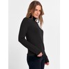 ANRABESS Womens Turtleneck Long Sleeve Sweater Tops Casual Soft Knit