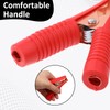 4Pcs 100A Insulated Alligator Clips Heavy Duty Battery Alligator Clamps