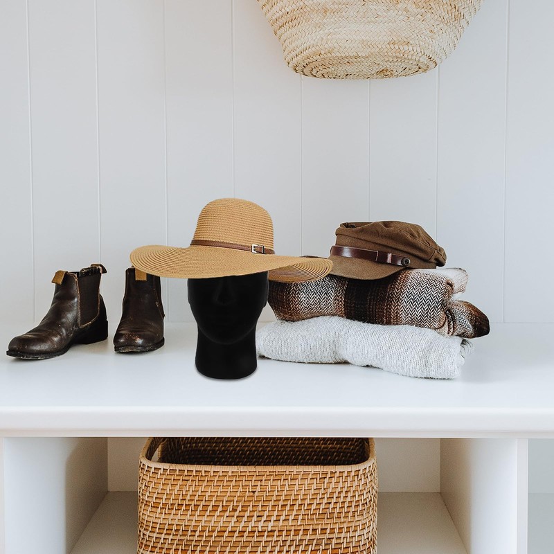 OHPHCALL Mannequin Hat Stand Display Desktop Hat Stand Mannequin Cap