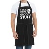 Kaidouma Funny Grill Aprons for Men - I Only Smoke