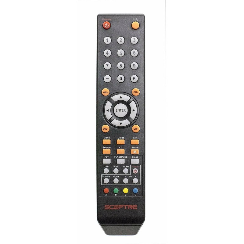 Sceptre Original Sceptre Remote 8142025270006C for CE3220 CE4050 CE5150 CE5550