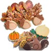 Thanksgiving Cookie Cutters 8PCS Fall Leaves Cookie Cutter Set Turkey,