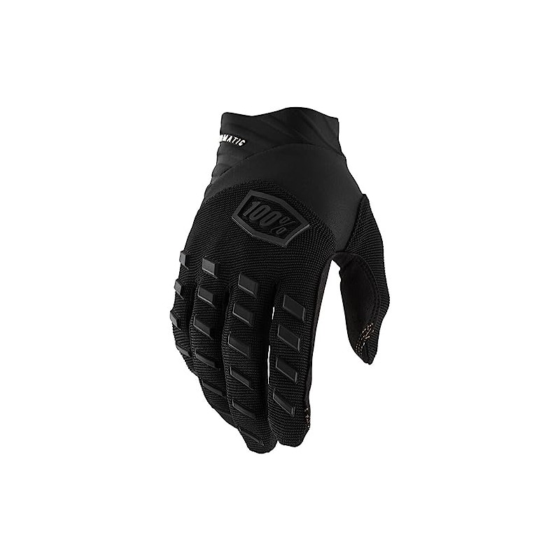 100% Hydromatic WP Youth Cycling Gloves (Black, L)