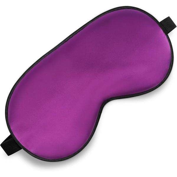 spacepower Sleep Mask, Silk Eye Mask for Sleeping with Adjustable