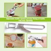 2-Pack Adjustable Stainless Steel Jar Opener, Multifunctional Jar Opener for