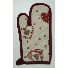Casatessile Tirolo Kitchen Gloves 32 x 17 cm Natural