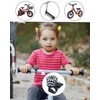 TPZORJX 1 Piece Children's Bicycle Bell, Mini Aluminium Loud Bicycle