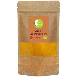 Organic Turmeric Powder - Certified Organic- by Busy Beans Organic (250g)
