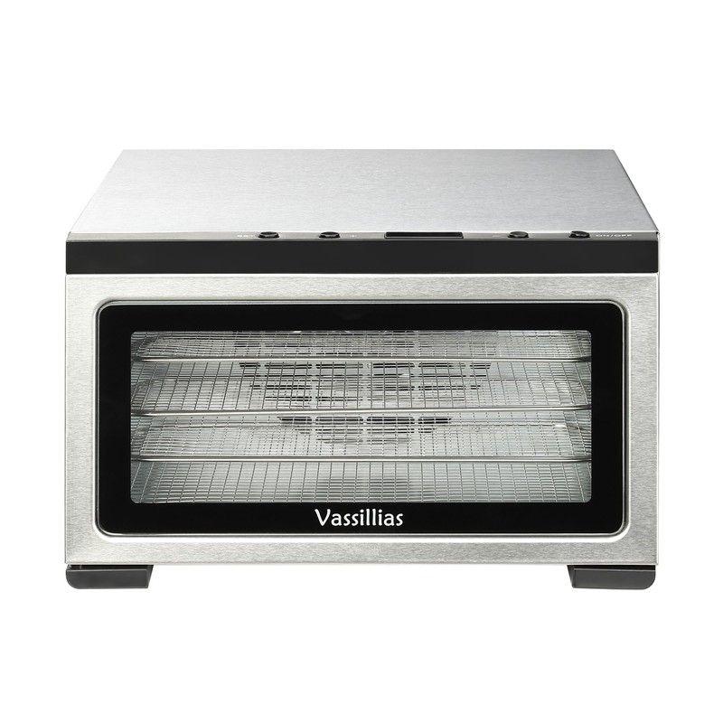 Food Dehydrator Machine - 5 Stainless Steel Trays, Digital Adjustable