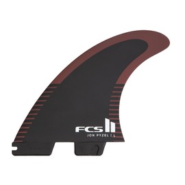 FCS II Pyzel PC Medium Black/Shiraz Tri Fins