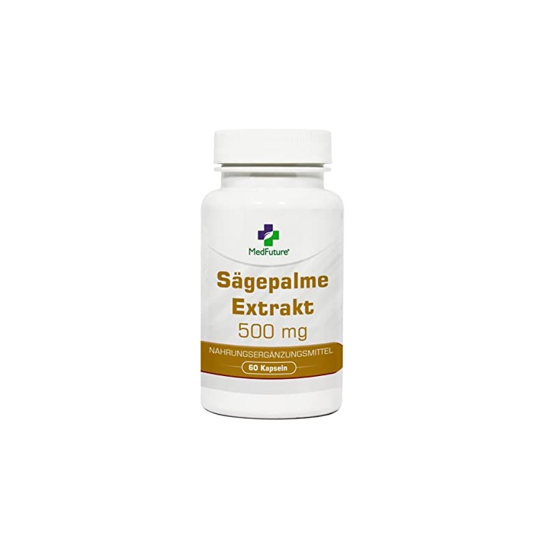 Sabal Palm Saw Palm Extract 500 mg 60 Capsules Prostate