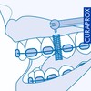 Curaprox CPS 505 Implant Replacement, 4 Pack, Blue, Swiss Made