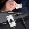 LcFun Electric Lighter - Rechargeable USB, Dual Arc Plasma, Windproof