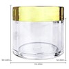 Beauticom Clear 1 oz Plastic Jar (Quantity: 3 Pieces a