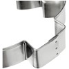 Städter Ausstechform Ausstecher, Weißblech, Silber, 13cm