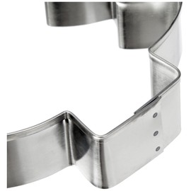 Städter Ausstechform Ausstecher, Weißblech, Silber, 13cm
