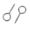 Gardeningwill 12Pcs Heavy Duty Stainless Steel Screw Eyes Pins Hanging