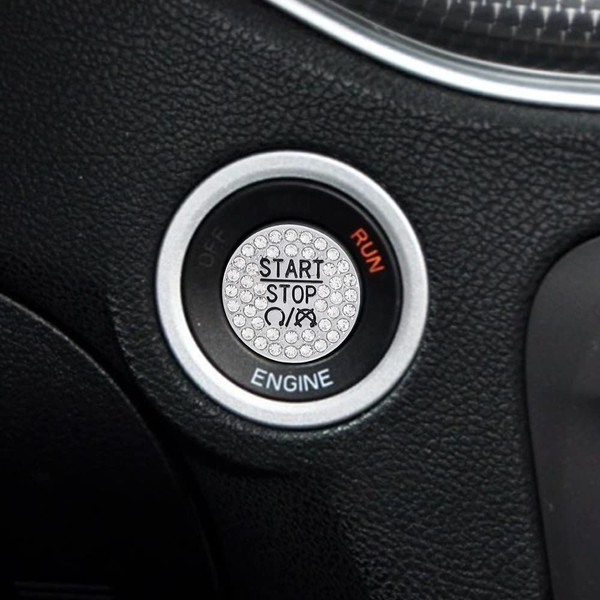 PIFOOG Charger Accessories Fit for Dodge Challenger Durango Sparkly Push