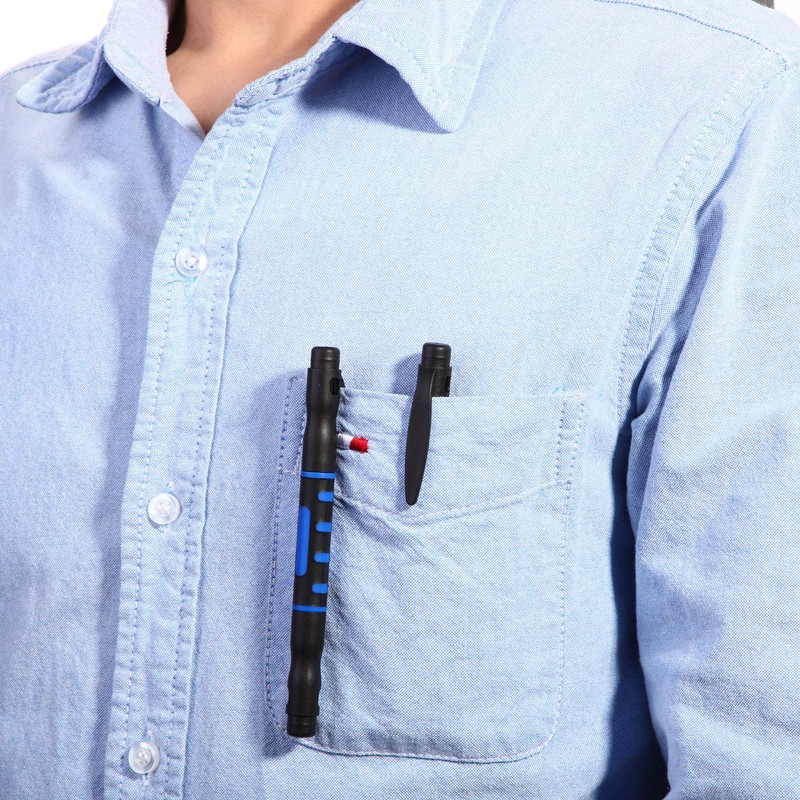 2 Pieces Pocket Screwdriver 4 in 1 Portable Screwdriver Multi-Tool