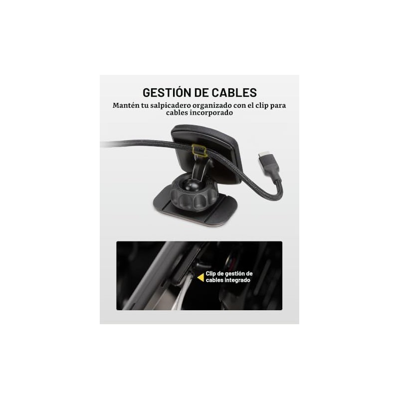 Scosche MagicMount - Soporte magnético para salpicadero de dispositivos móviles,