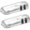 LEAVAN Chrome Door Mirror Covers Fit for Kenworth T680, A