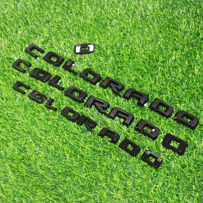 Overlay Emblem 3D Letter Side Door Rear Tailgate Badge Nameplate