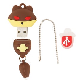 USB2.0 U Disk Supports Hot Swappable Ultra Stable Cute Fox Shape USB Flash Disk Portable USB Stick for Mobile Phone PC 32GB