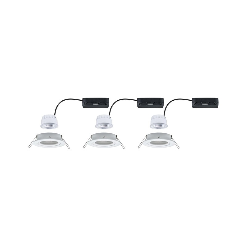Paulmann Nova Coin 92455 LED Recessed Light Round 84 mm