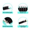 Ellipse Eyelash Extensions 0.2mm D Curl 14mm Flat Eyelash Extension