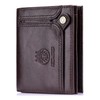 SCHLATUM Large Capacity Wallets for Men Genuine Leather RFID Blocking